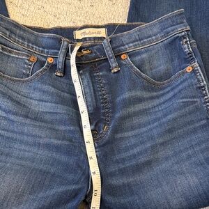 Madewell High Rise Indigo Jeans